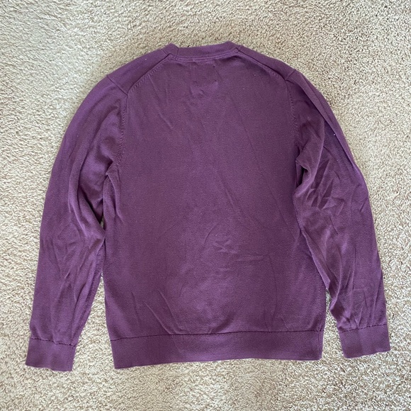Abercrombie and Fitch Purple Crewneck Sweater - Picture 3 of 3